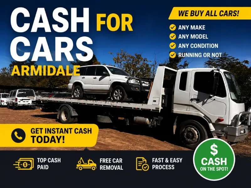 Free car removal Armidale NSW